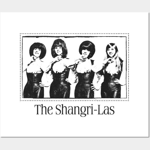 The Shangri-Las / 60s Fan Art Design Wall Art by DankFutura